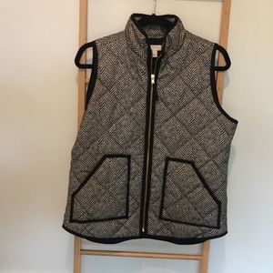 J Crew Factory Herringbone Vest